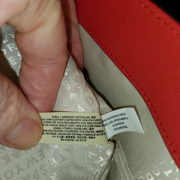 Kate Spade Large Coral Handbag Leather - Picture 12 of 12